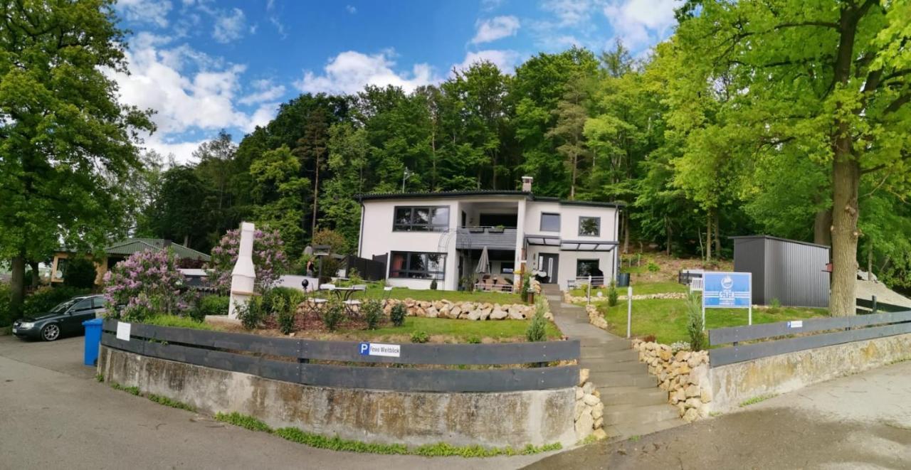 Ferienwohnung Waldrand Bei Geyer -Saal An Der Donau- Obersaal エクステリア 写真